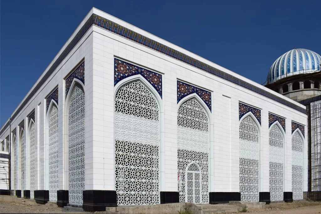 نمای مسجد تاجیکستان